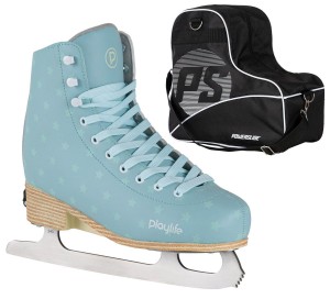 Patins À Glace Powerslide Blue Sky adj. Ice Skate Bag bundle Unisex Bleu | DF2540897