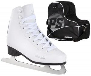 Patins À Glace Powerslide PL Classiche Ice Skate Bag bundle Unisex Blanche | CB4283516