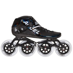 Patins À Roues Alignées Powerslide ACCEL Race 100 Homme Noir | CG2470931