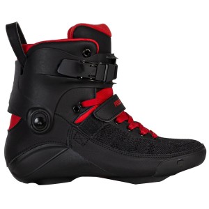Patins À Roues Alignées Powerslide Black Fire Boot Homme Noir Rouge | EK7518304