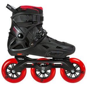 Patins À Roues Alignées Powerslide Imperial 110 Homme Noir Rouge | XC1285374