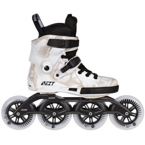 Patins À Roues Alignées Powerslide Next Marble 110 Homme Blanche | AK3506182