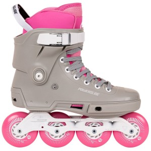 Patins À Roues Alignées Powerslide Next SL 80 Femme Grise Rose | GH0453128