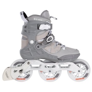 Patins À Roues Alignées Powerslide Phuzion Argon Cement 110 Homme Grise Blanche | OV2607541