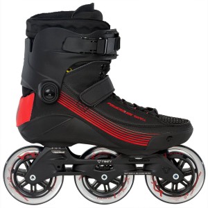 Patins À Roues Alignées Powerslide Swell 100 - 3D Adapt Homme Noir Rouge | FY9716852