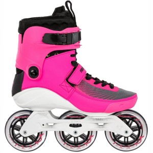 Patins À Roues Alignées Powerslide Swell Electric 100 - 3D Adapt Femme Rose | PI2981536