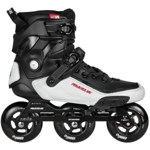 Patins À Roues Alignées Powerslide Tau 90 Homme Noir Blanche | VZ2136945