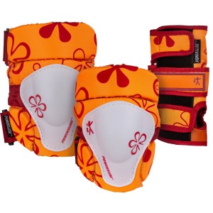 Protection Powerslide 3 Pack Enfant Orange Blanche | KA5726048