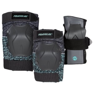 Protection Powerslide Standard Set Homme Noir Turquoise | RQ4650387